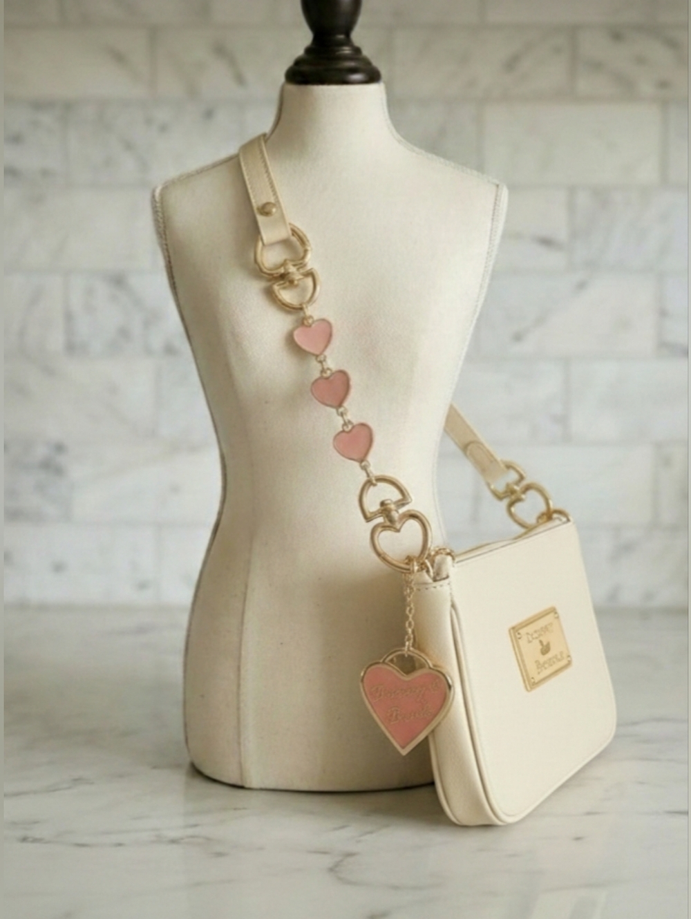 Dooney & Bourke Vintage Heart Charm - Picture 5 of 7
